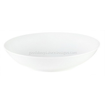 8-Inch ,20.3-cm White Porcelain coupe soup plate